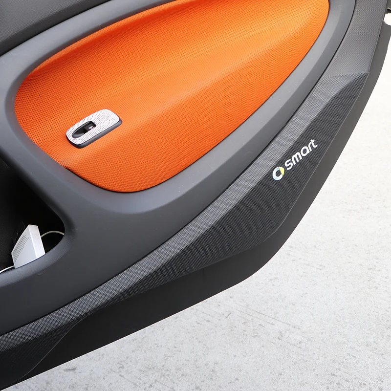 Защитная Наклейка для салона автомобиля кожаная декоративная накладка