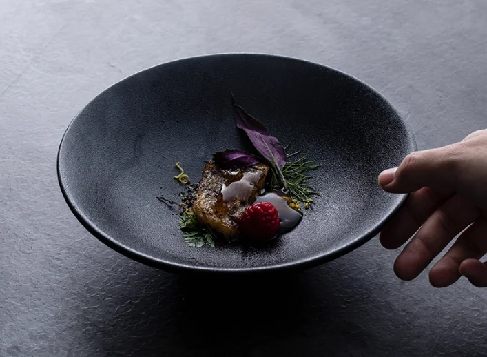 Керамическая овощная фруктовая Салатница миска для лапши домашняя в европейском