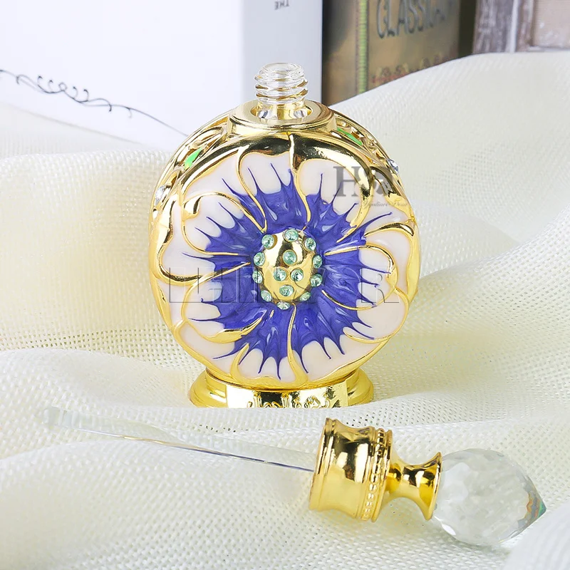 Стеклянная бутылка-капельница Doterra винтажная 12 мл в арабском стиле свадебные