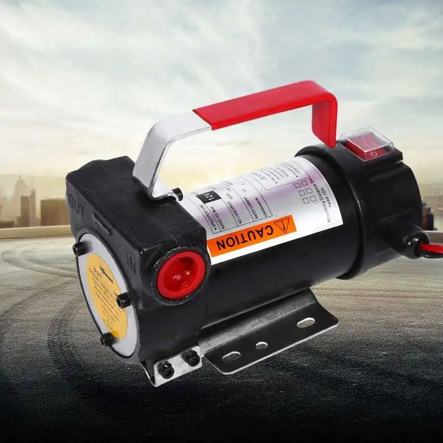 Портативный 12V автоматический масляный насос перекачки Электрический Дизель