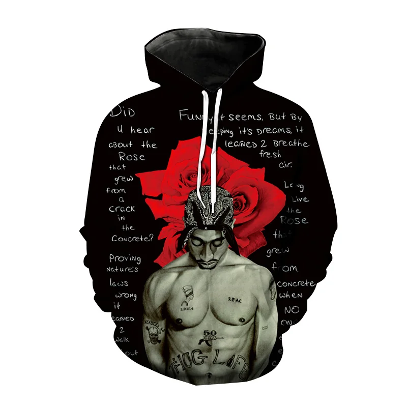 

Толстовка Мужская/женская с капюшоном и 3D-принтом, в стиле хип-хоп