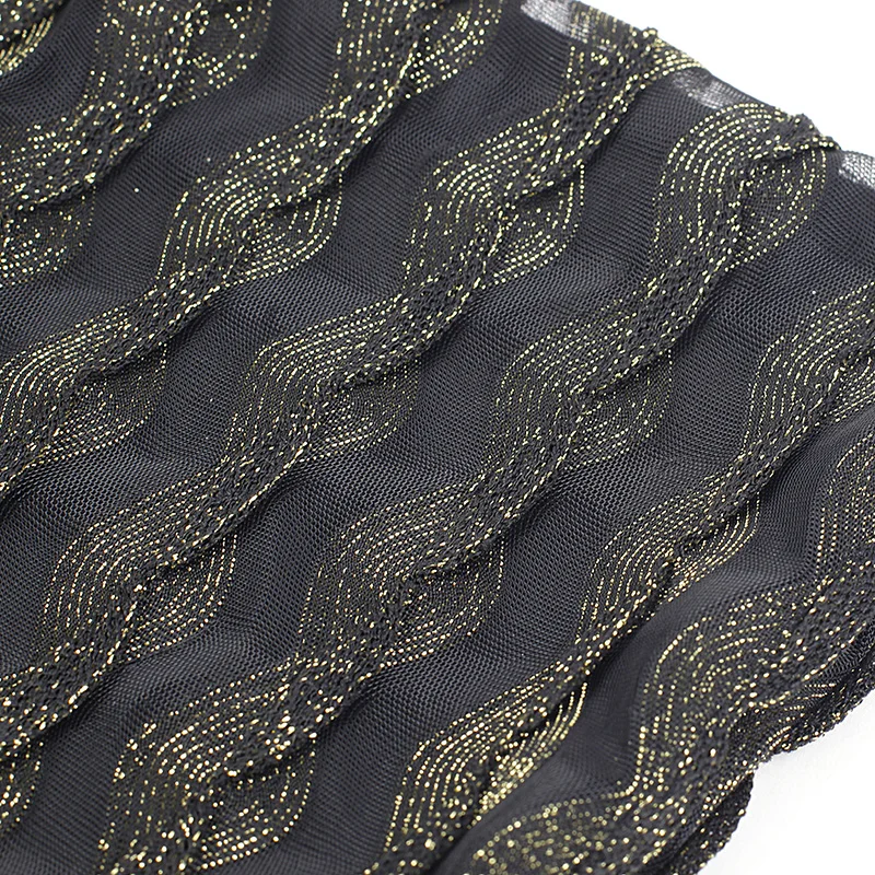 Geebro Women Lace Gold and silver Skullies Beanies Hats For Ladies Slouchy Hollow Turban Thin Thick Slouch Caps | Аксессуары для