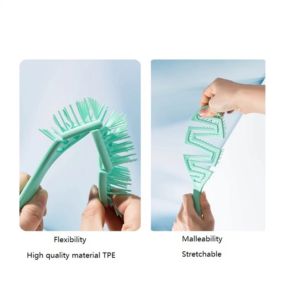 Полый массажный гребень детская воздушная подушка головка для головы меридиан