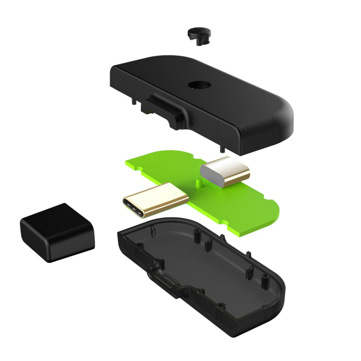 SOONHUA Wireless BT 5.0 Headset Adapter USB Type-C LED Audio Adapters Support Stereo Dual Channel For Switch​ Game Accessories |
