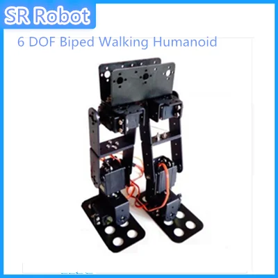 6 DOF Biped Walking Humanoid Robot Servo Кронштейн механическая рука для Arduino DIY Роботизированная