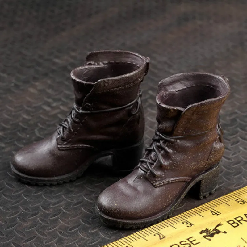 

1/6 Scale Medium tube boots Witch Aging ancient Female Soldier Shoes for 12in Action Figure Phicen JIAOUL Doll Toy