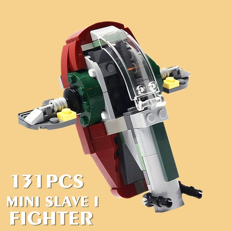 

New Star Space Wars UCS Slave I Slave No.1 Model The Mandalorian Boba Fett Building Block Bricks Toy Movie Kid Gift