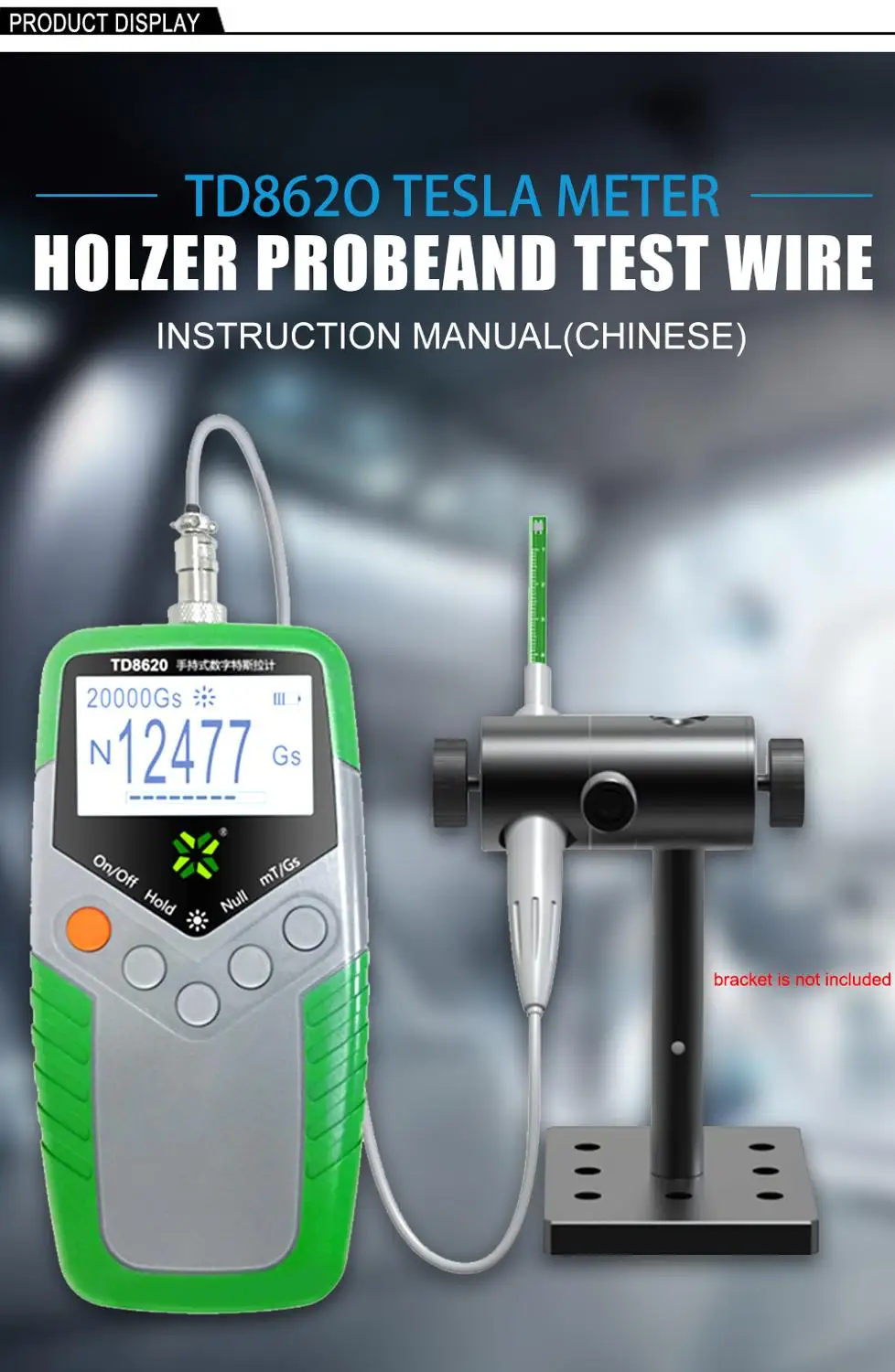 Перманентный магнит Измеритель Гаусса ручной цифровой измеритель Теслы