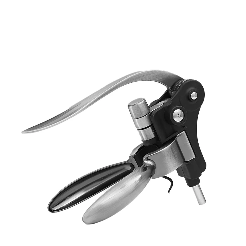 

Штопор для винных бутылок из нержавеющей стали, удалитель пробки для винных бутылок с кроликом, кухонные инструменты