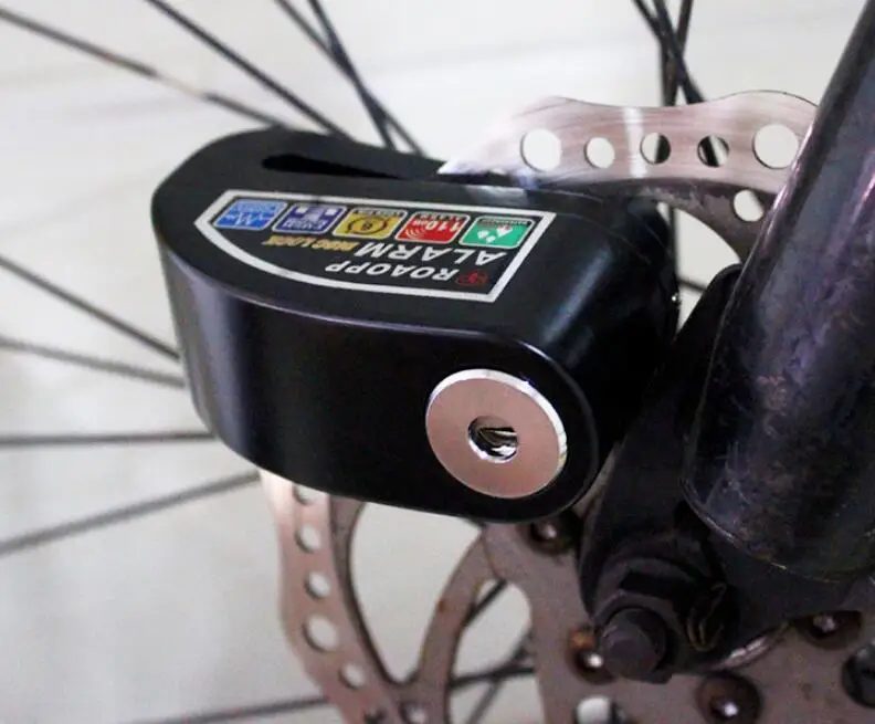

Motorcycle Aluminum Alarm Waterproof Disc Brake Lock Motorcycle Bicycle Battery Car Heavy Locomotive Disc Brake Disc Lock