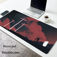 mouse pad evangelion logo computer laptop anime keyboard mouse mat large mousepad keyboards gamers decoracion non skid mouse pad