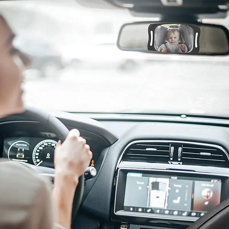 Детское автомобильное зеркало с пультом дистанционного управления мягкий