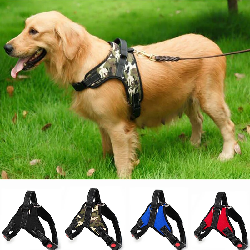 

Светоотражающая шлейка для собак, регулируемый нейлоновый поводок для прогулок, бега, домашних животных, 1 шт.