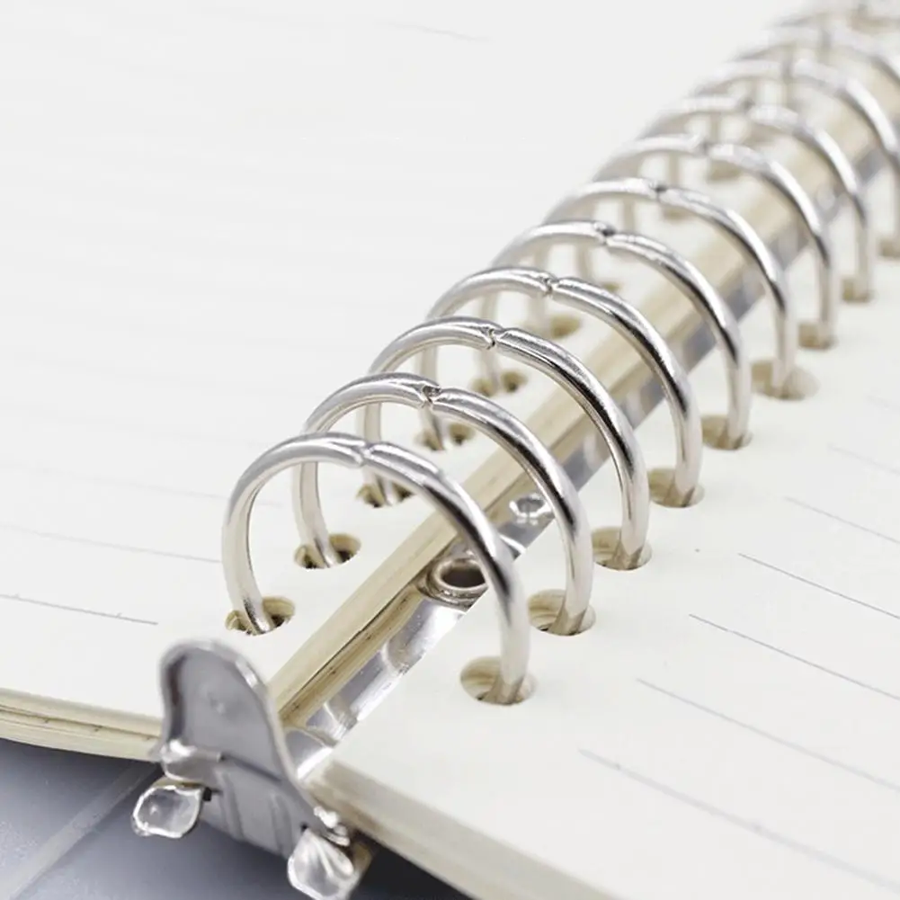 

A5 A6 B5 Simple Coil Loose-leaf Notebook Horizontal Notebook Supplies Stationery Planner Business Office School Diary Grid O2J4