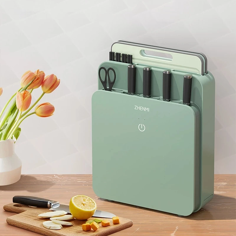 Держатель для ножей Xiaomi с УФ-дезинфекцией многофункциональная рама хранения