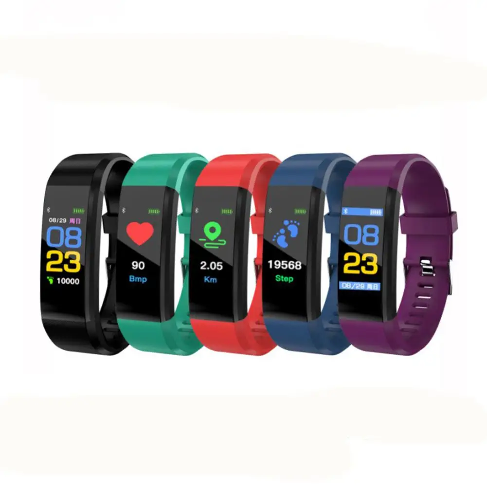 New Smart Watch Color Screen Sport Wristband Bracelet Heart Rate Monitor Activity Fitness Tracker | Электроника