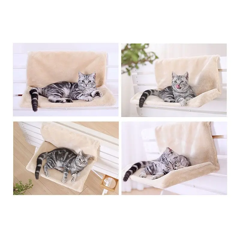 Кровать радиатор для кошек и собак теплый плюшевый матрас подставка животных