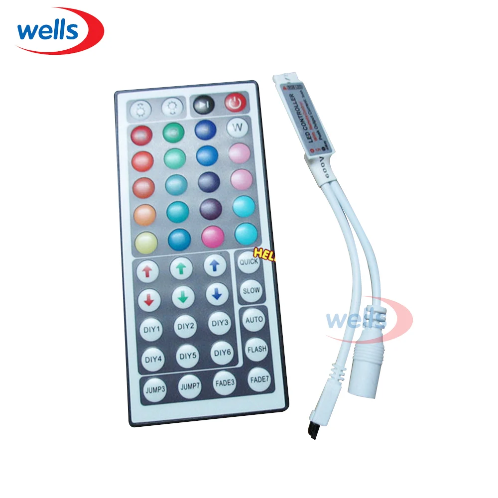 Пульт дистанционного управления RGB/GRB на 44 кнопки для RGB ленты 3528 5050 12 В