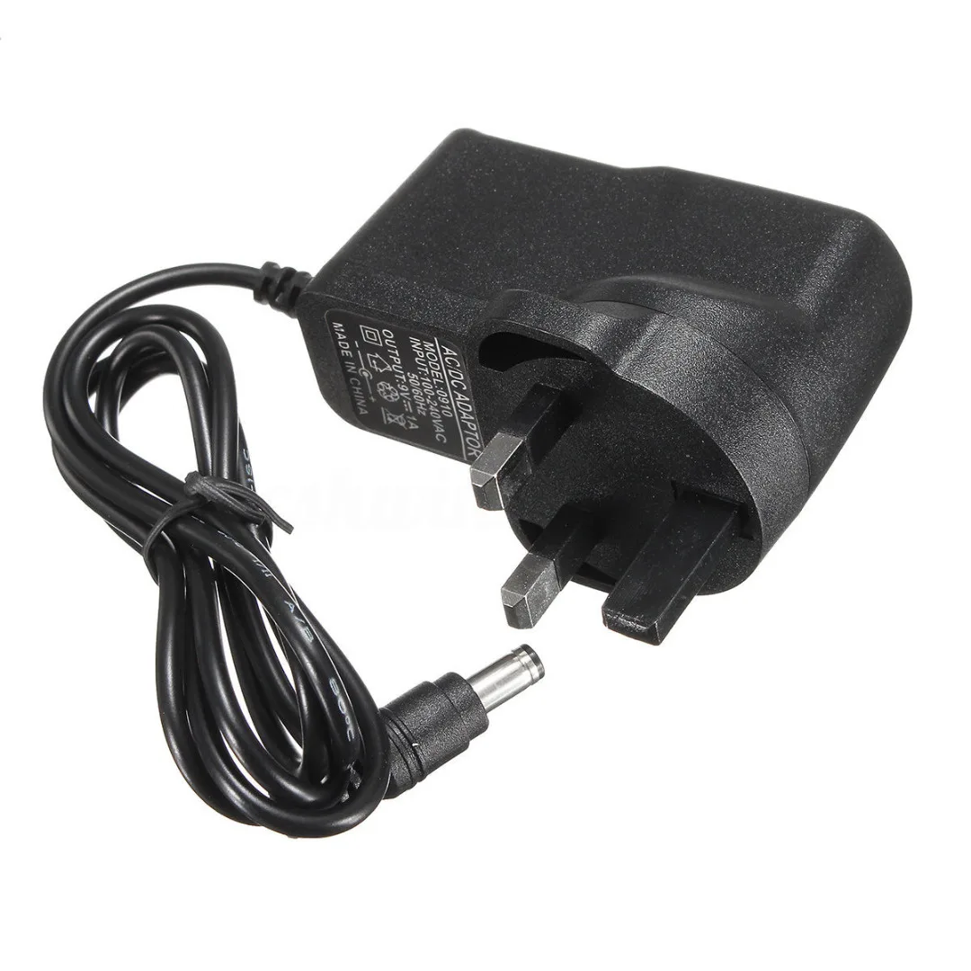 100-240V AC to DC Adapter 9V 1A Power Adaptor Charger Fit For Argos Bush Portable DVD Player | Электроника