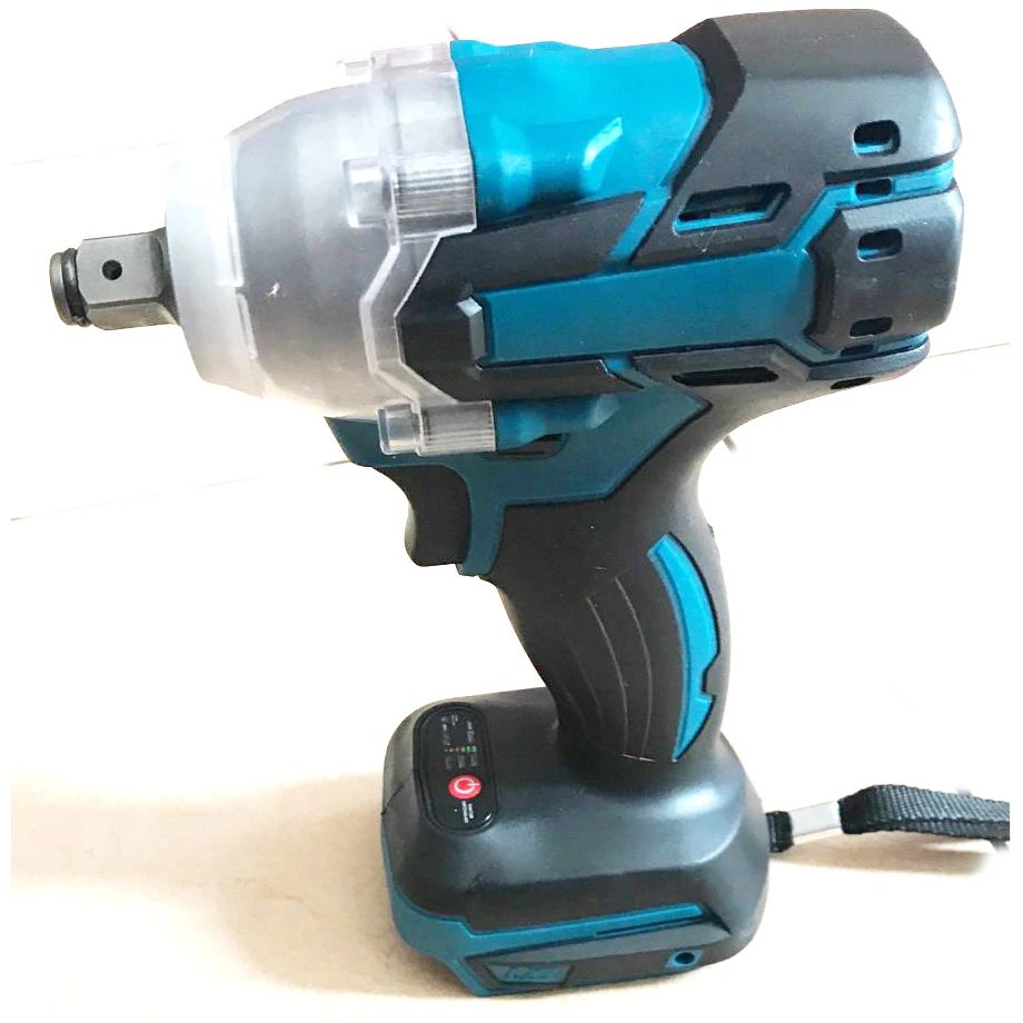 

Brushless Electric Wrench Impact Socket Wrench 18V 588Nm for Makita Battery Hand Drill Installation 1/2 Socket Power Tool Wrench