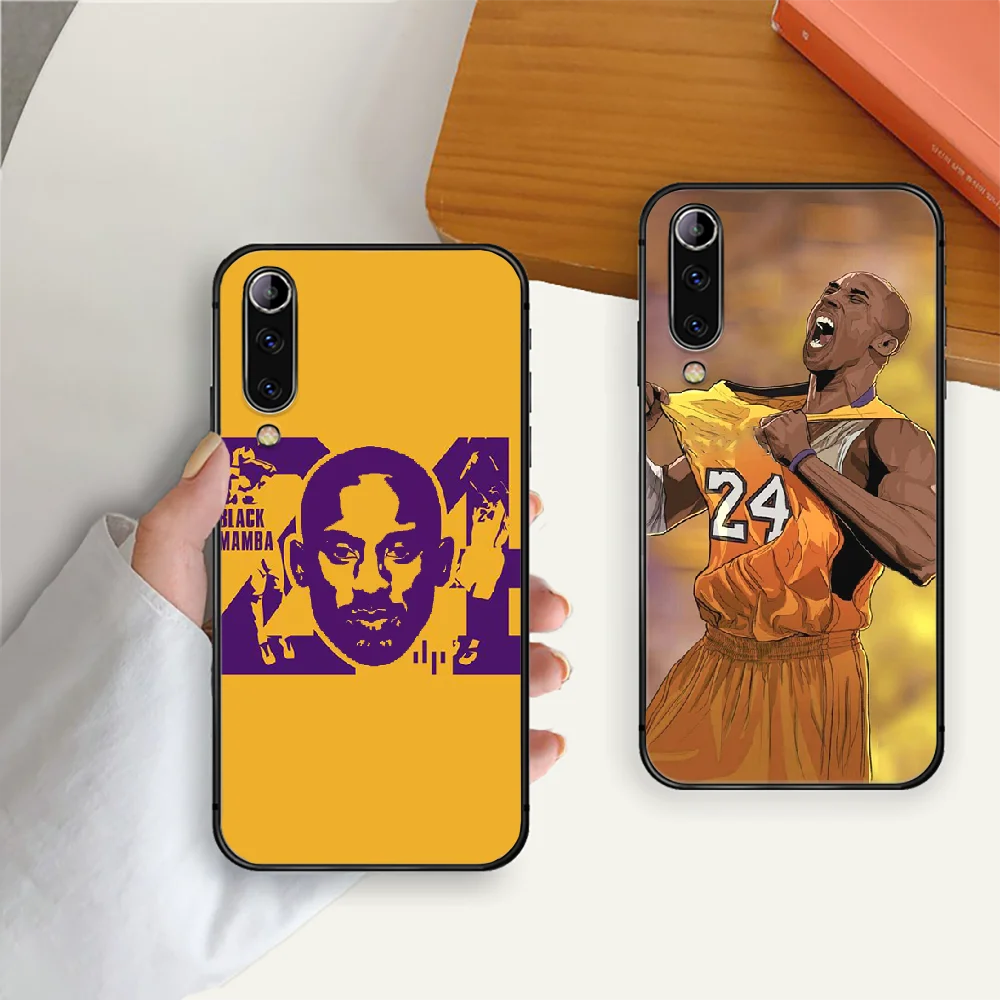 

Basketball Mamba Kobe 24 Phone Case Cover For Xiaomi Mi Note A2 A3 8 9 3 9 9T 10 Max Pro Lite Ultra Black Hoesjes Fashion Coque