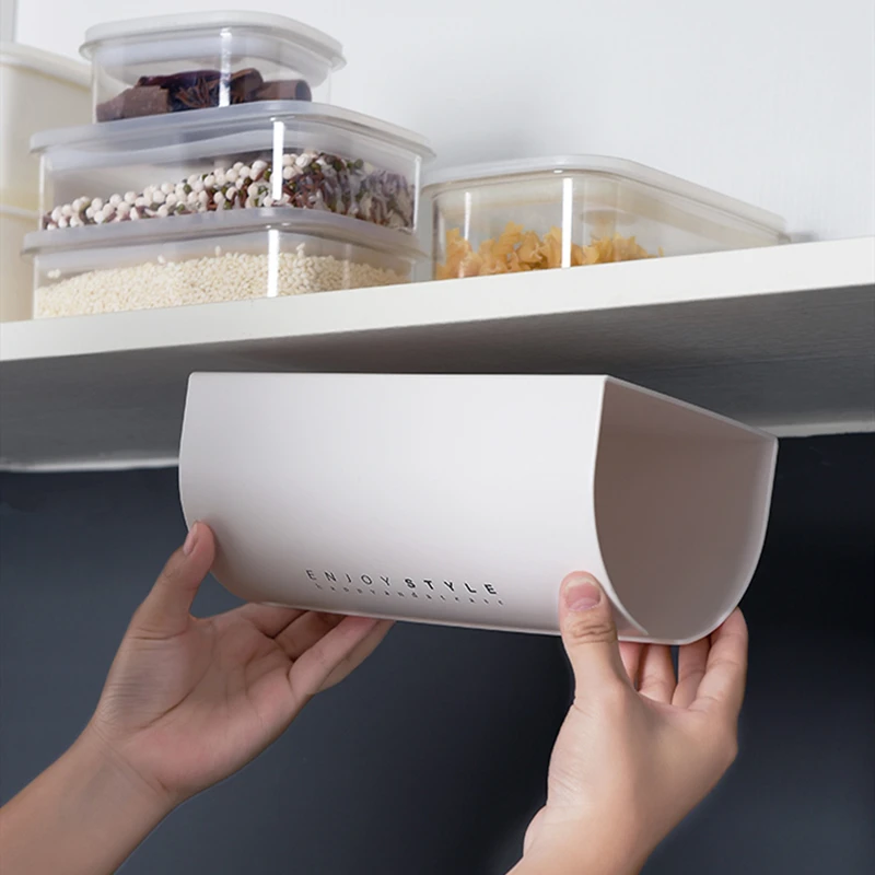 Кухонная коробка для Салфеток Настенный Держатель рулона бумаги мешок мусора