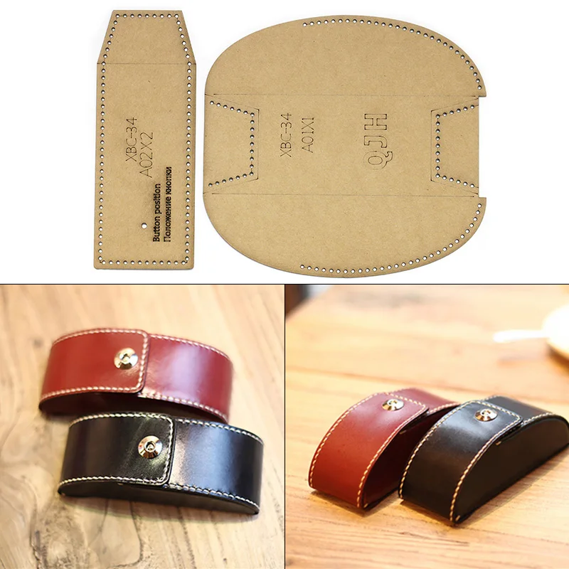 

DIY Швейные очки с узором Сумка крафт подарочная коробка Бумага шаблон солнцезащитные очки сумка для хранения из крафт-бумаги для рисования ...