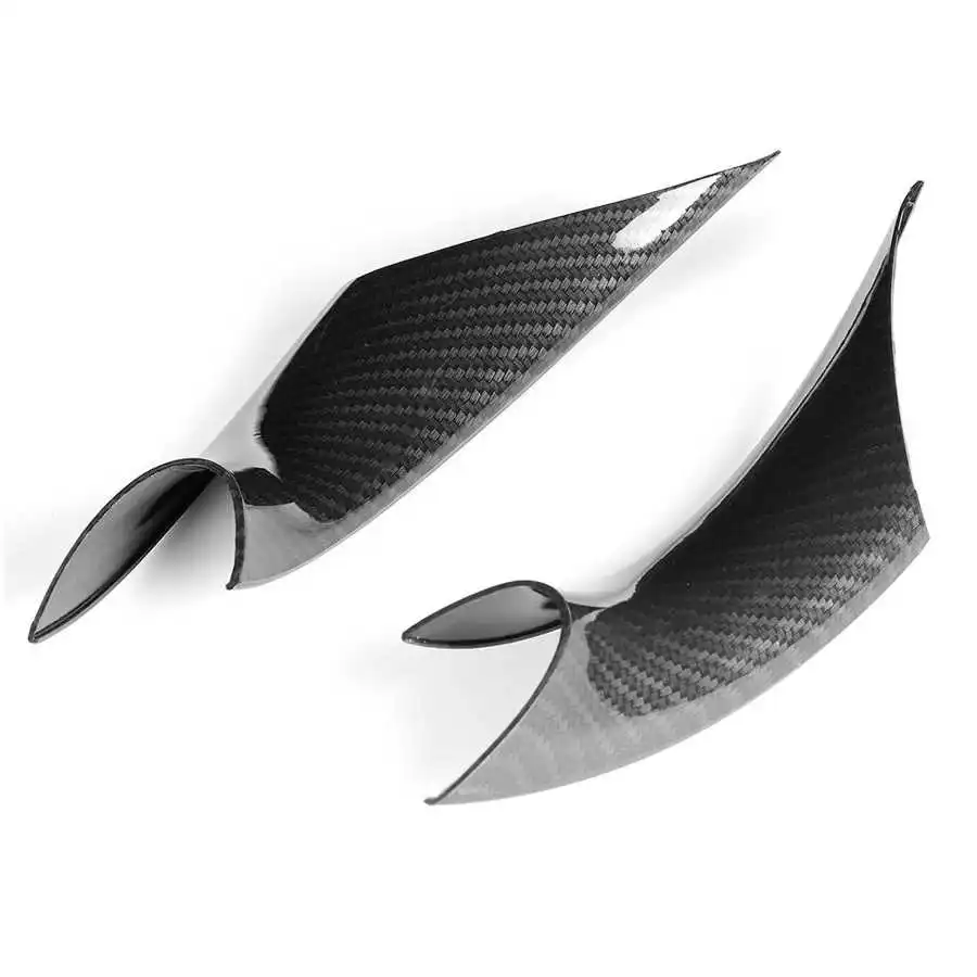 

2pcs Interior Door Pull Handle Cover Trim Carbon Fiber Style Fit for 3 Series 4 Series F30 F80 F82 F33