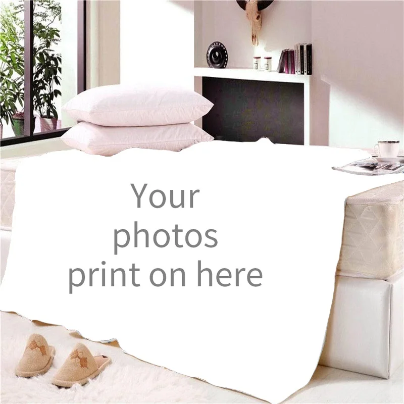 Одеяло на заказ полиэстеровое постельное белье одеяло с индивидуальным фото