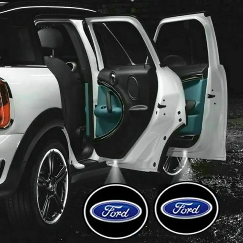 

Y67 Car Door Light Welcome Laser Projector Courtesy Ghost Shadow Light for Ford