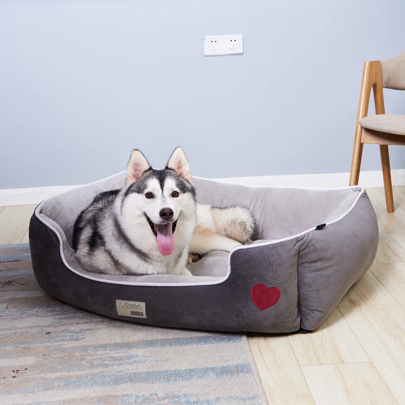 

For Pet Dog Best Cat Bed Warm Dog House Soft Sofa Warm Cat Bed Nest Dog Baskets Winter Warm Kennel For Cat Puppy Supplies