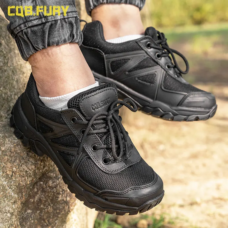 CQB.FURY Men Waterproof Toe Work Shoes 2019 Autumn Fashion Puncture Proof Safety Male Breathable Casual Industrial | Обувь