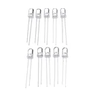 100 шт.лот, многоцветный 5 мм, RGB светодиодный диодный светильник, трехцветный круглый общий анод, светодиодный светильник F5, светодиод, Прямая поставка