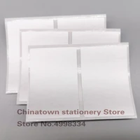 50pcs 38mm57mm silver adhesive scratch off stickers diy password sticker hand made scratched stripe card film