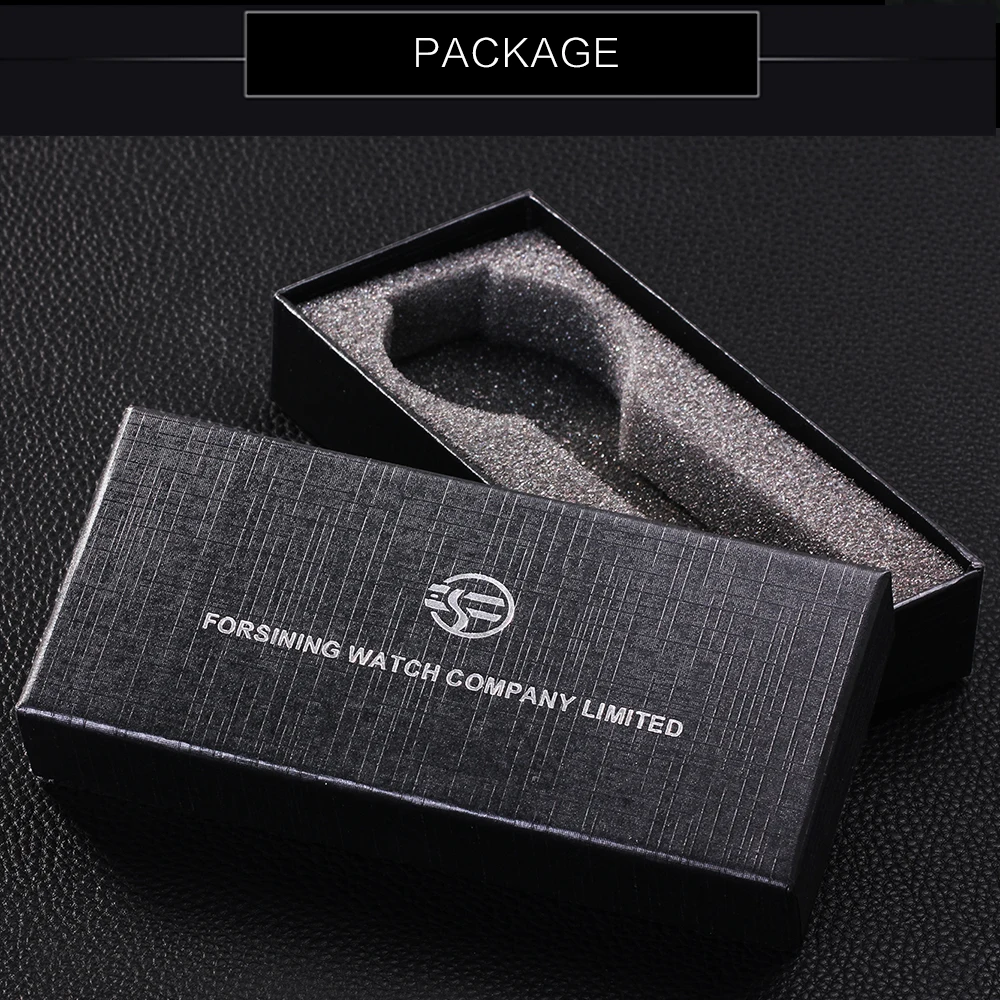 2019 FORSINING Скелет Мужские механические часы лучший бренд Роскошные автоматические