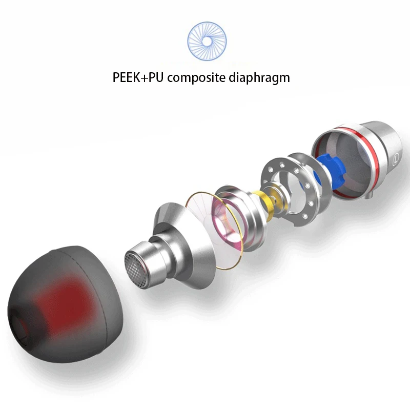 Проводные наушники-вкладыши спортивные музыкальные наушники подходят для