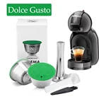 ICafilas многоразовая капсула для dolcegusto Inox для Nescafe dolcegusto кофейная капсула из нержавеющей стали фильтры для вскрытия ложки