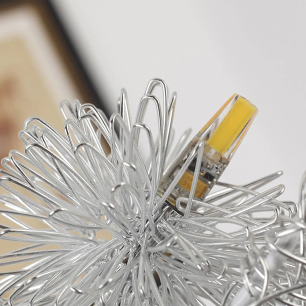 Скандинавская люстра в виде Луны светодиодный алюминиевый форме одуванчика