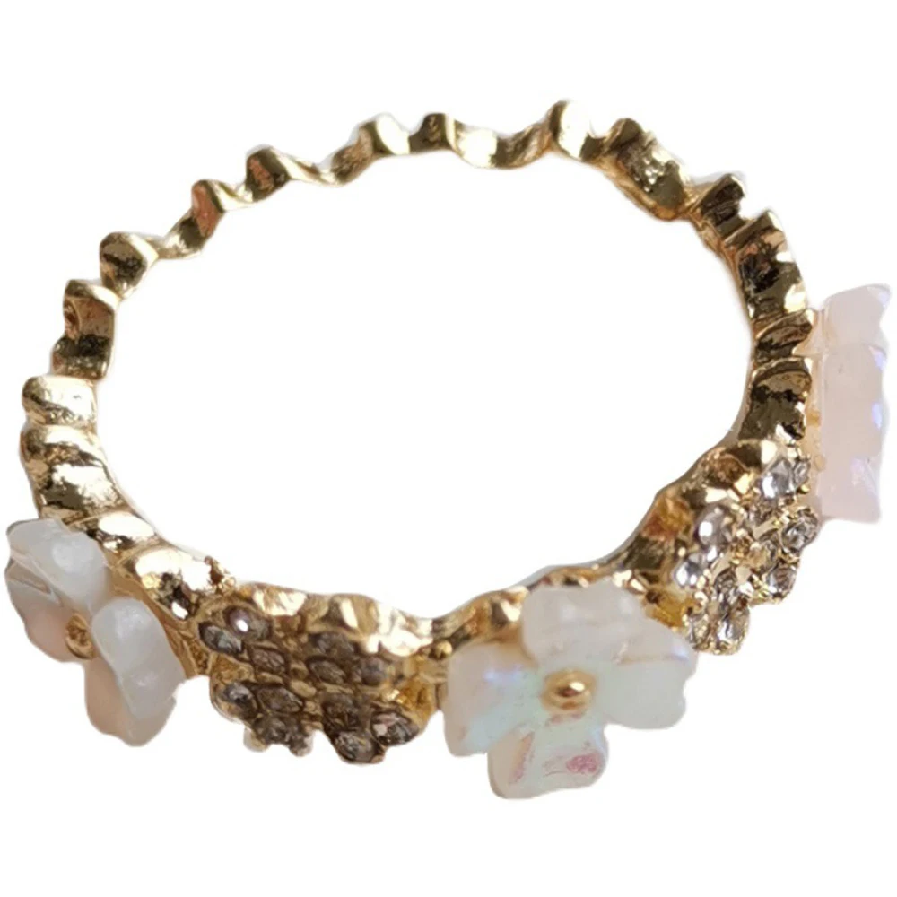 

Han Edition Fashionable Individual Character Creative Design Flower Ring Accessories Women's Lovely Gifts