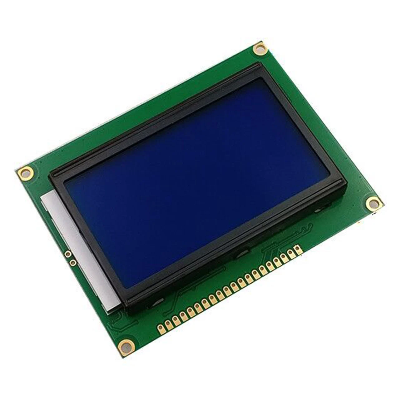 128*64 точки желто-зеленый/Φ 5V синий экран 12864 LCD с подсветкой ST7920 параллельный порт