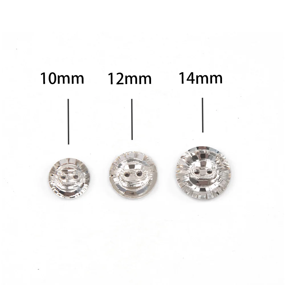 YANRUO 3019 Round Buttons for Needlework Rhinestone DIY Decorative Crafts Sewing Clothes | Дом и сад