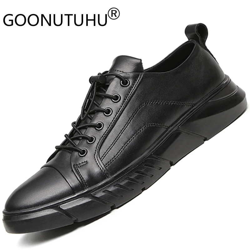 2019 Мужская обувь сезон осень зима повседневные мужские кроссовки из натуральной