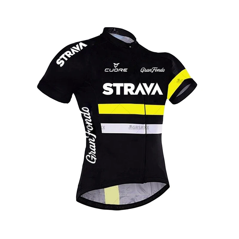 

STRAVA Cycling Jersey MTB Jersey 2021 Bicycle Team Cycling Shirts Males' Short Sleeve Bike Wear Summer Premium Bicycle Clothing