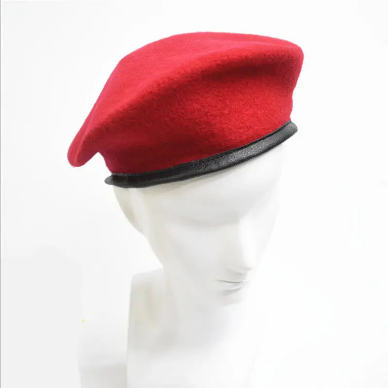 

Hot Fashion Military Soldier Army Hat Unisex Men Women Winter Warm Wool Beret Cap