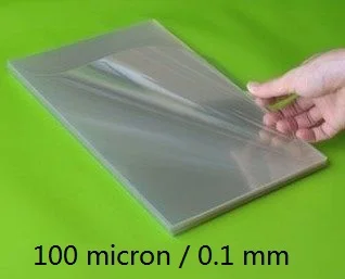 0.1mm 3.9mil boyutu A4 şeffaf şeffaf plastik raporu ciltleme kapağı polipropilen asetat levha 10/20/50-seçtiğiniz için miktar
