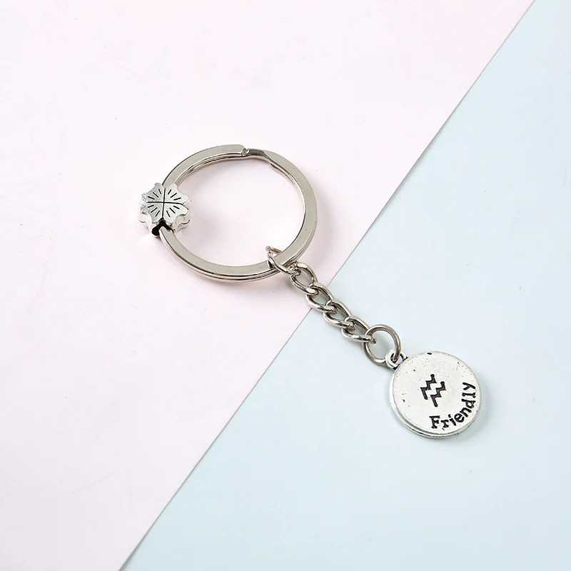 

Free Shipping Key Chain Personalized Fashion DIY Cute Jewelry Custom Metal Keychains Split Rings 10 Pcs Key Pendant Detachable