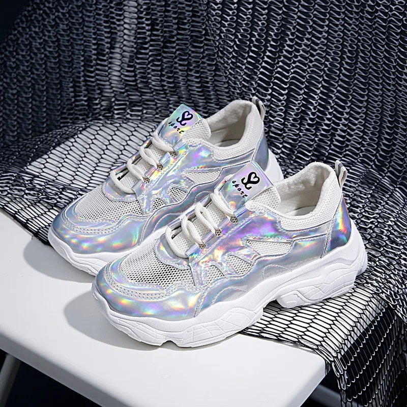 Новинка дышащие не сужающиеся книзу кроссовки женская обувь повседневная