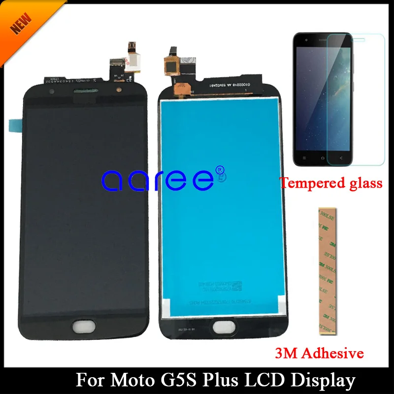 Протестированный ЖК-экран для мото G5 плюс ЖК G5 Plus ЖК-дисплей для Moto G5PLUS ЖК-экран сенсорный дигитайзер сборка