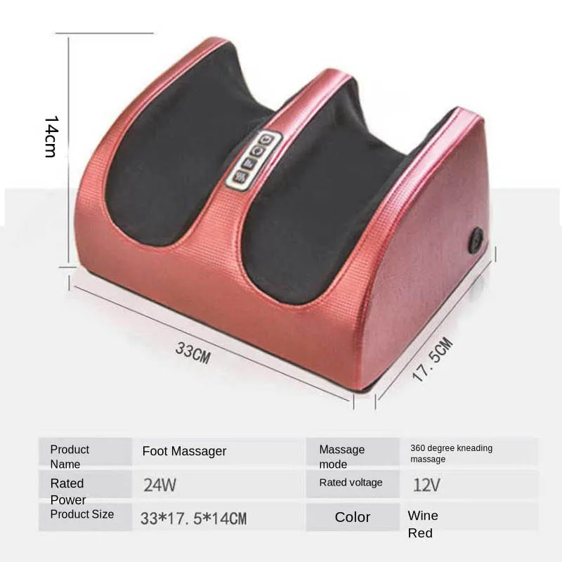 

Massager Feet And Legs Electric Roller Foot Massager Heating Kneading Hot Compress Health Care Plantar Relaxation Machine