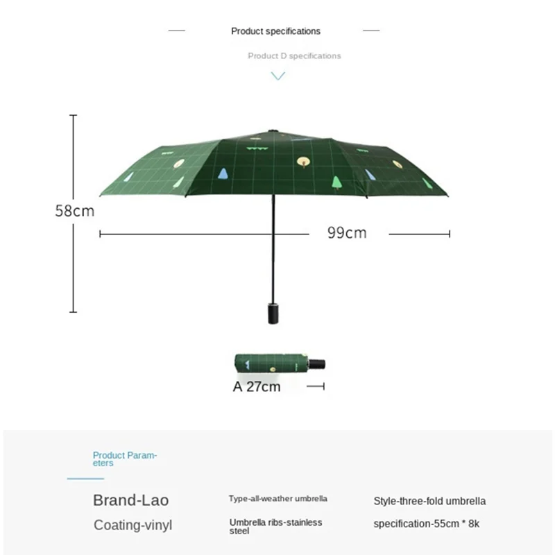 Автоматически складывающийся зонтик богиня приглашения на свадьбу с Ins лес Ретро